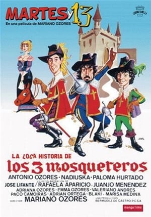 donde ver la loca historia de los tres mosqueteros