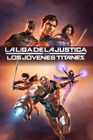 donde ver liga de la justicia contra los jóvenes titanes