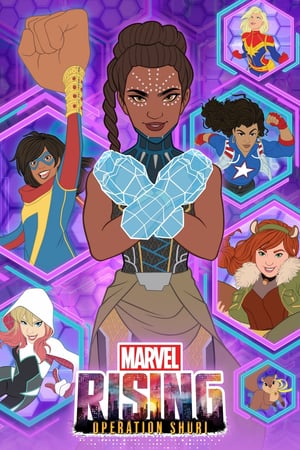 donde ver marvel rising: operación shuri