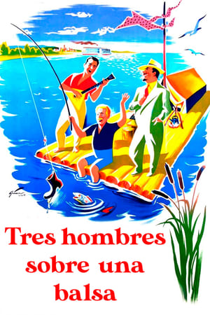 donde ver tres hombres sobre una balsa